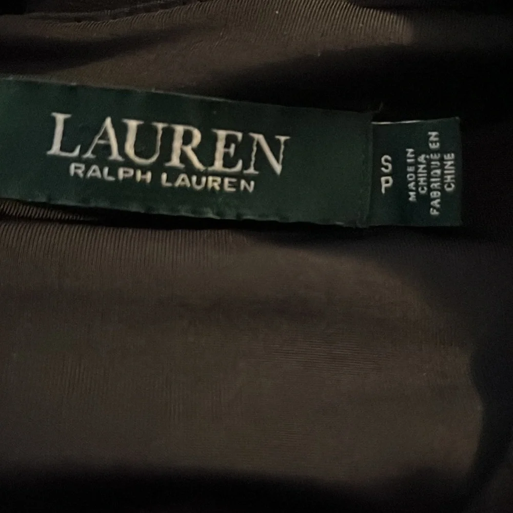 LAUREN RALPH LAUREN BLACK JERSEY SLEEVELESS BELTED MIDI DRESS GREAT CONDITION S